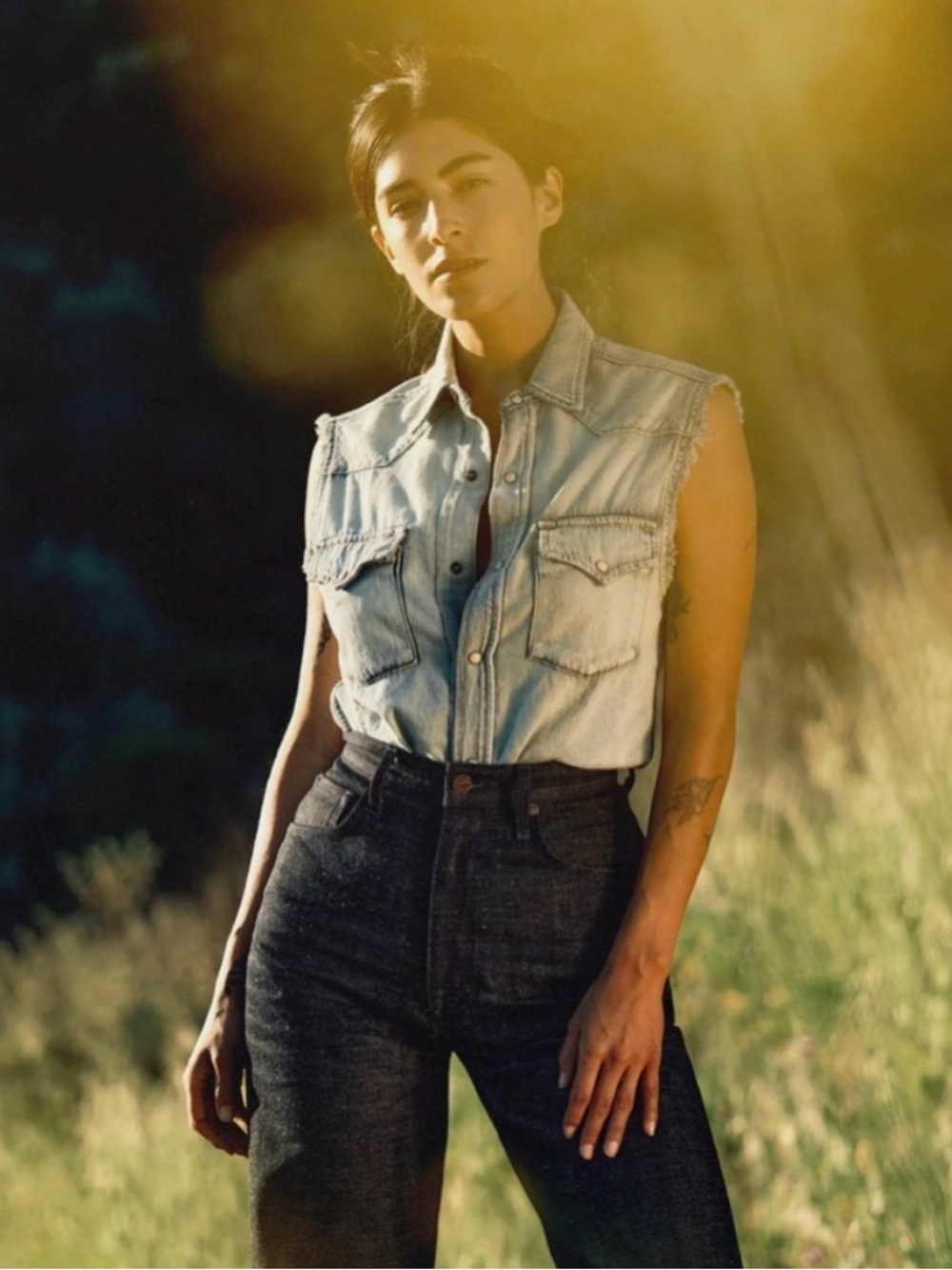 Imogene and Willie Leah sleeveless shirt